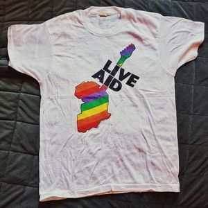 Original Live Aid T Shirt (large)